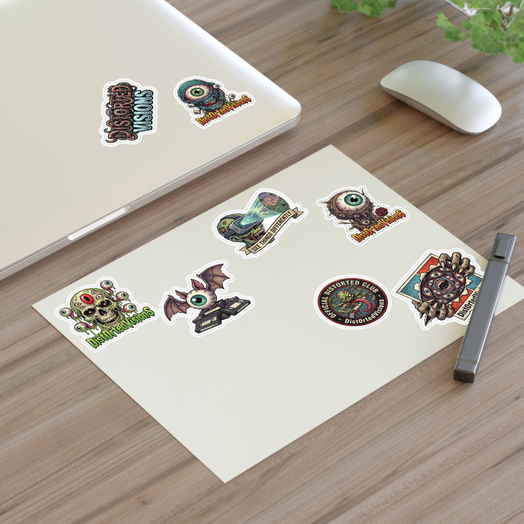 Distorted Visions Sticker Sheet