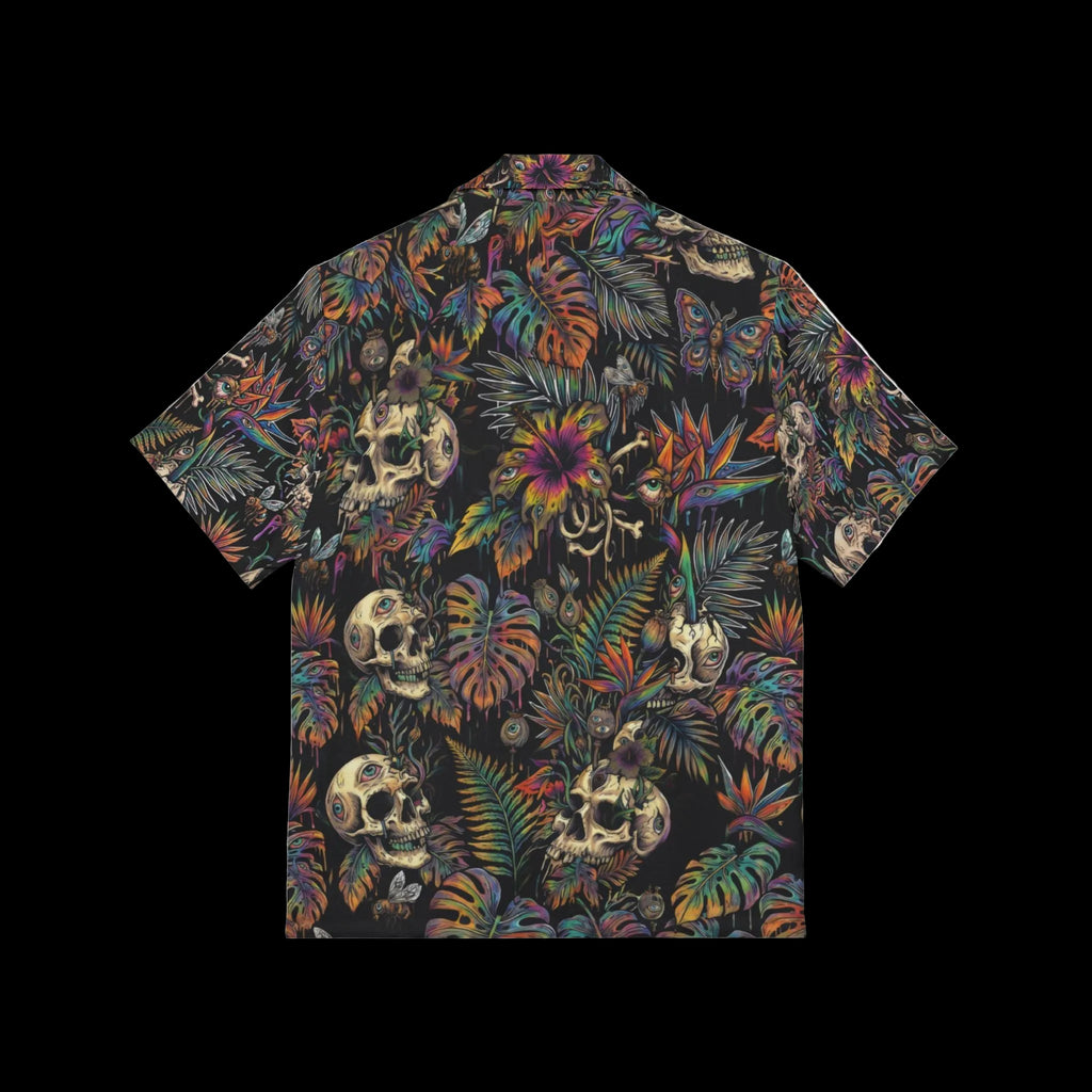 Dist0rted Skull Hawaiian Shirt