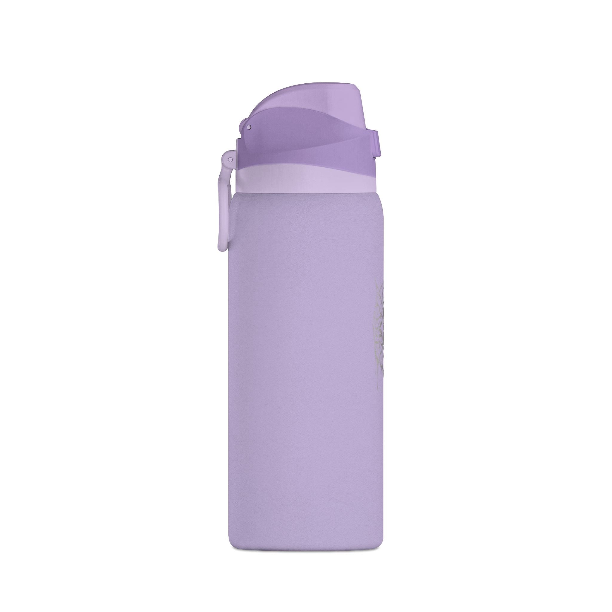 Insulated Water Bottle — 32oz Matte Black with Dripping Skull Logo