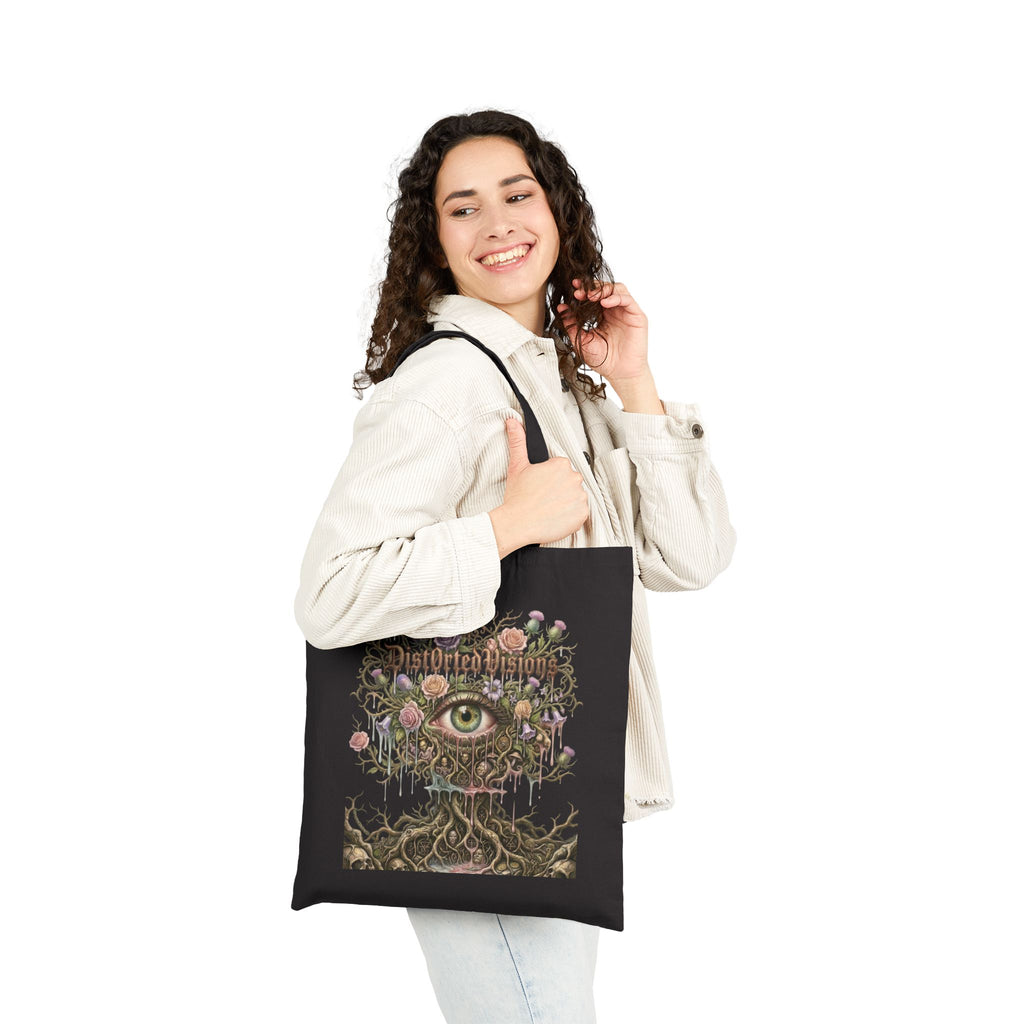 Dist0rted Eye Tote Bag