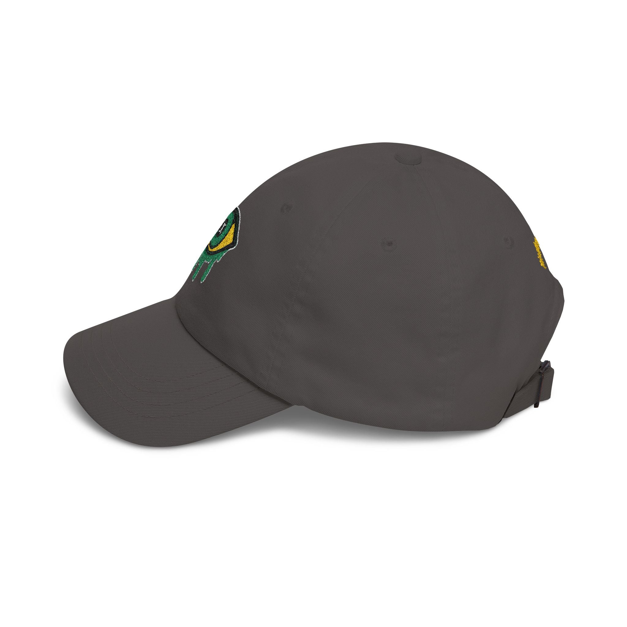 Dripping Eye Grey Embroidered Dad Cap