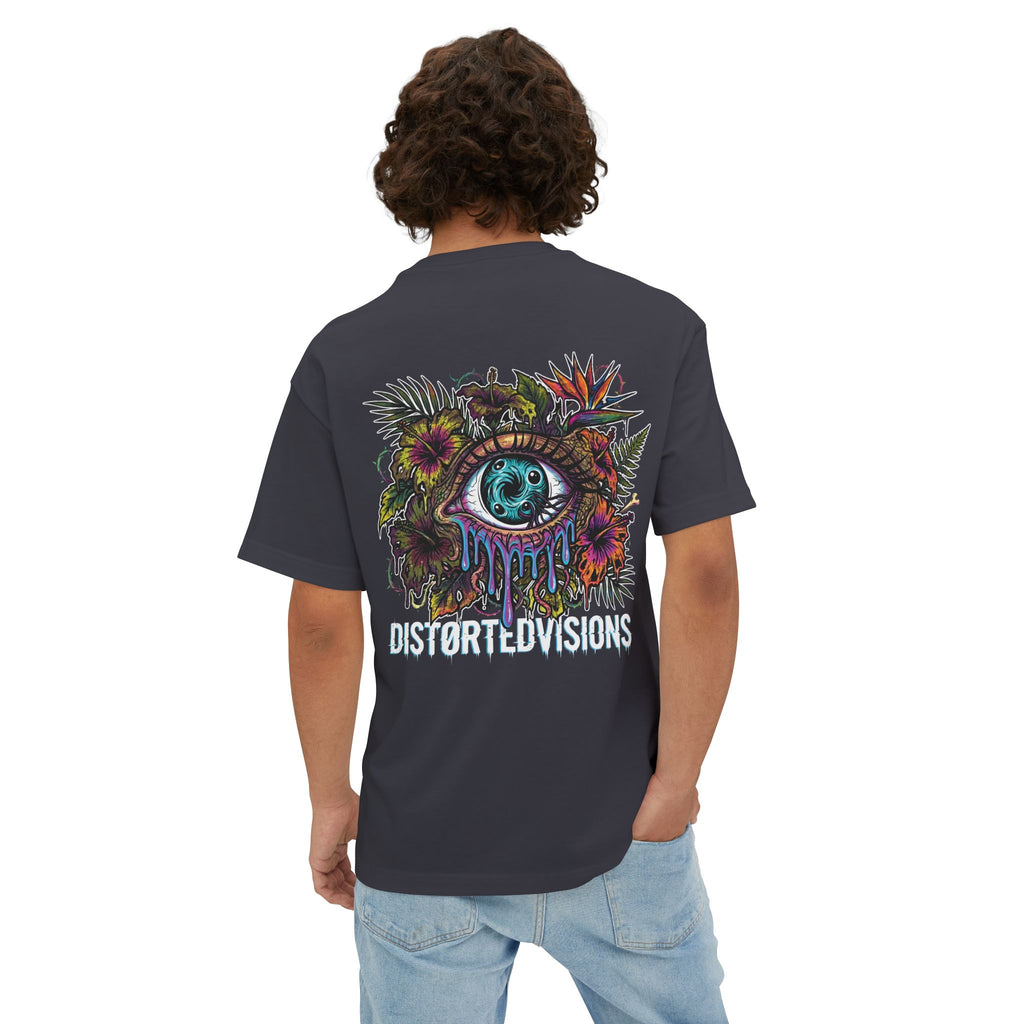 Dist0rted Floral Eye Tee