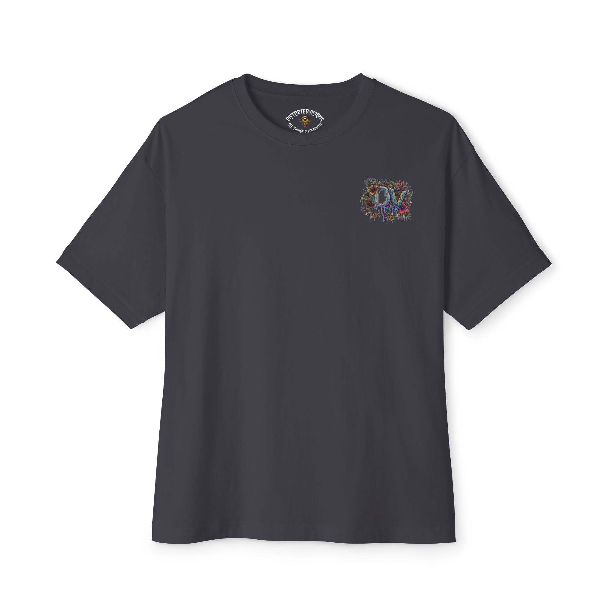 Dist0rted Floral Eye Tee