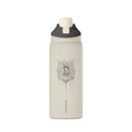 Insulated Water Bottle — 32oz Matte Black with Dripping Skull Logo