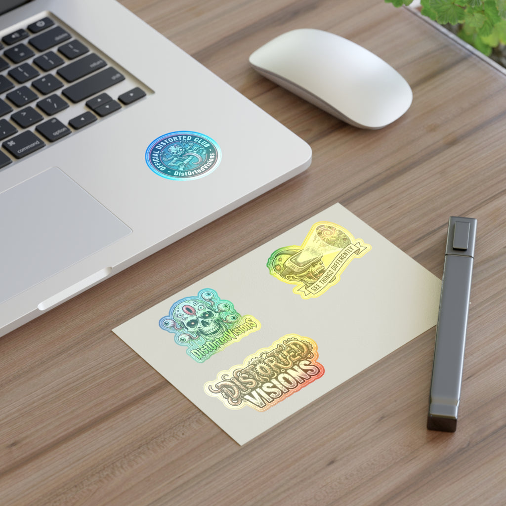 Distorted Visions Sticker Sheet