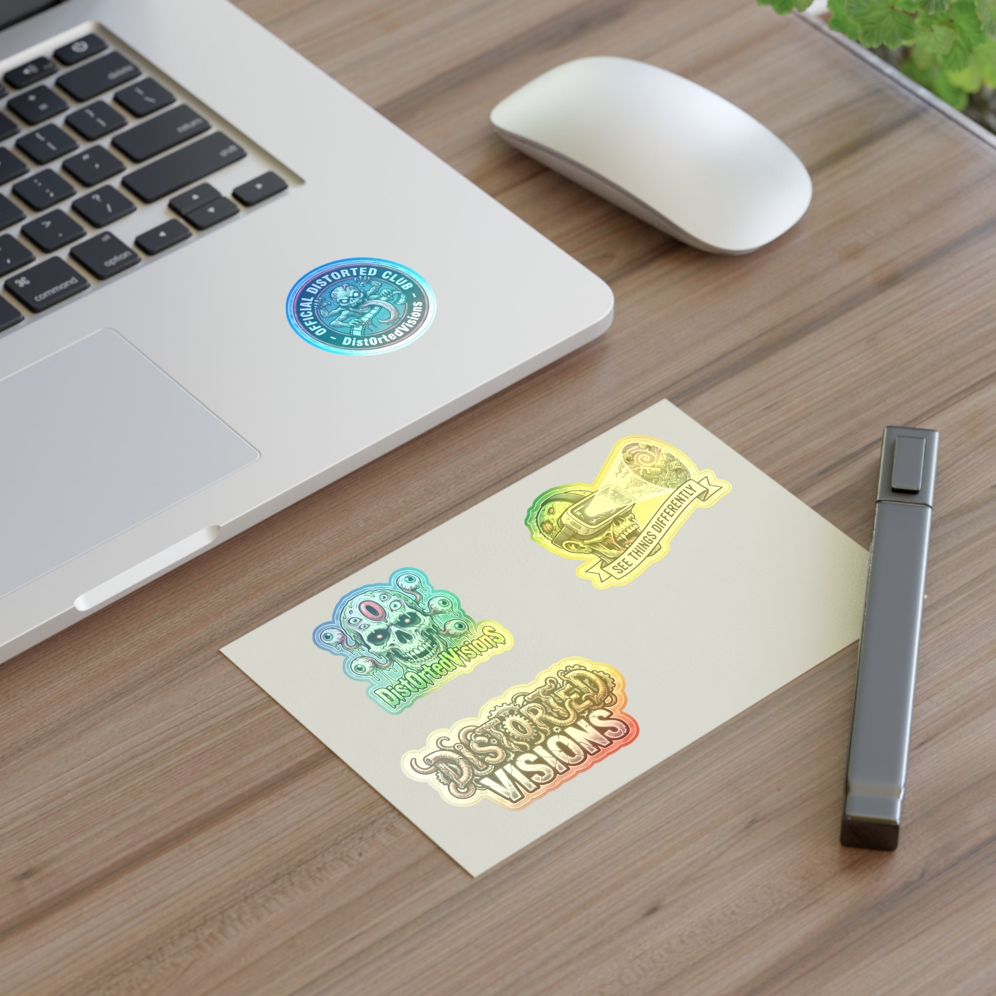 Distorted Visions Sticker Sheet