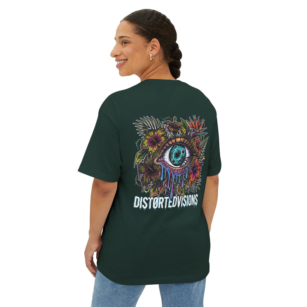 Dist0rted Floral Eye Tee