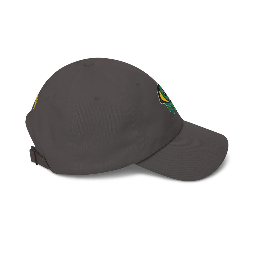 Dripping Eye Grey Embroidered Dad Cap