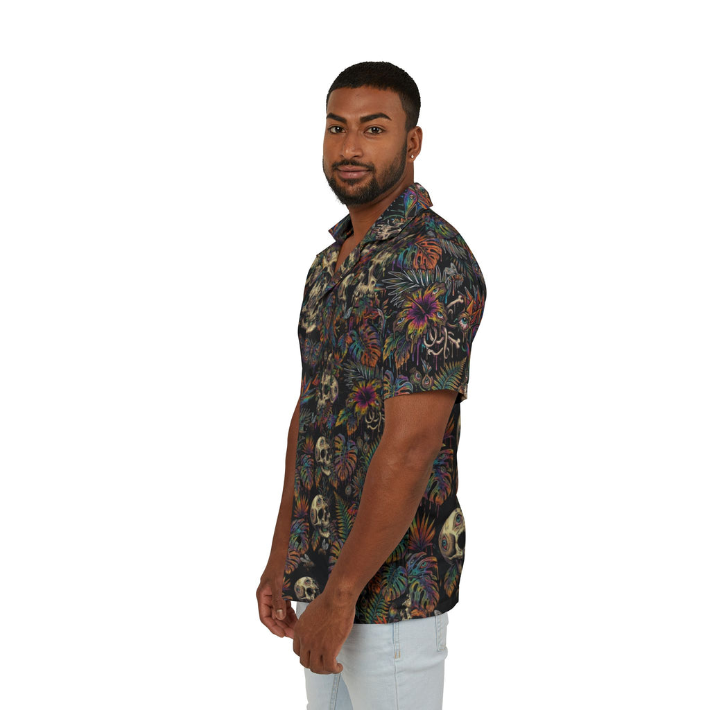 Dist0rted Skull Hawaiian Shirt