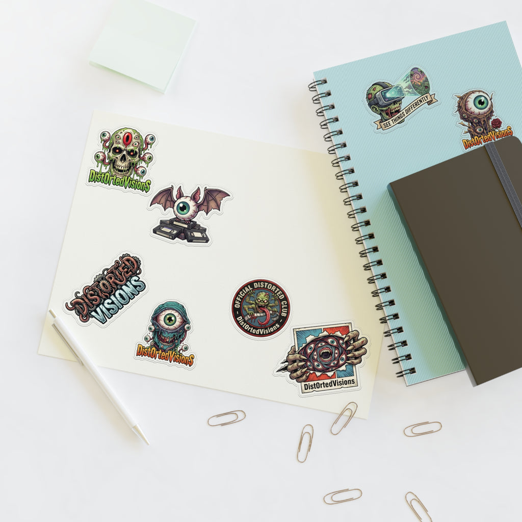 Distorted Visions Sticker Sheet