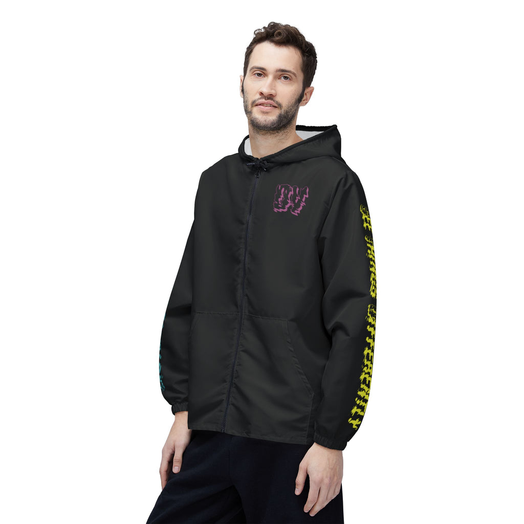 Dist0rtedVisions Artwork Windbreaker Jacket