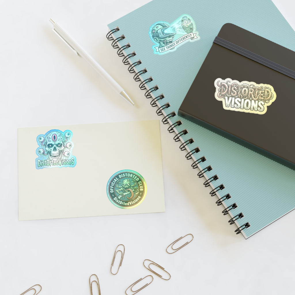 Distorted Visions Sticker Sheet
