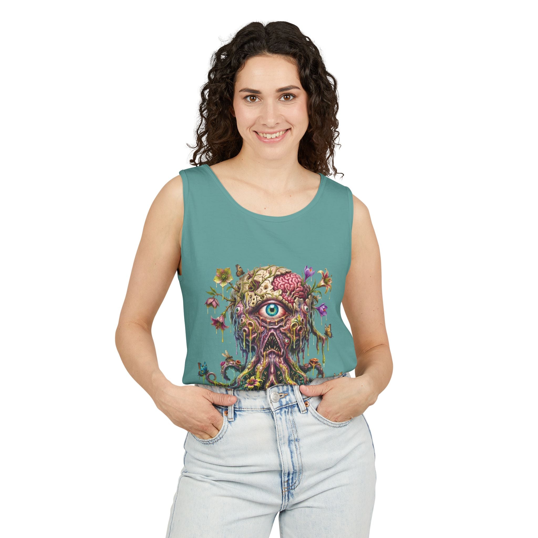 Psychedelic Cyclops Tank Top