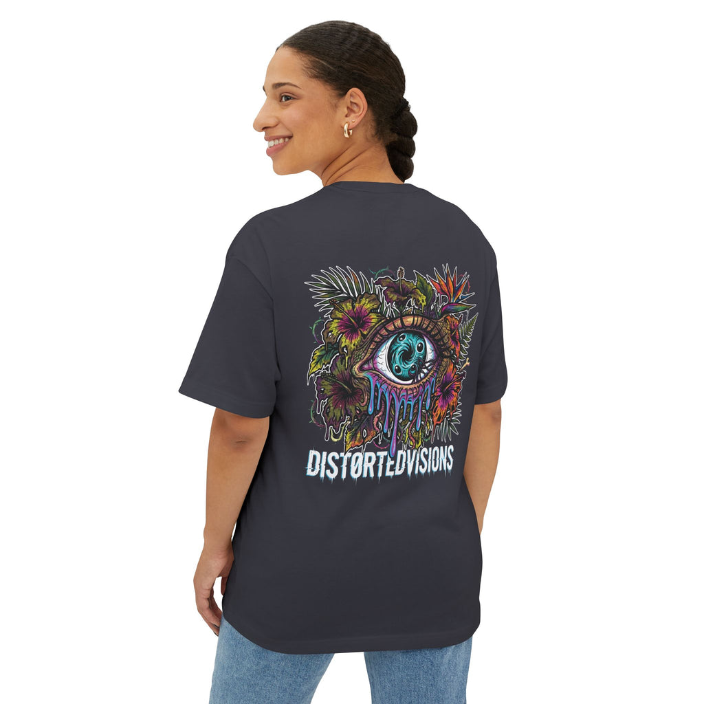 Dist0rted Floral Eye Tee
