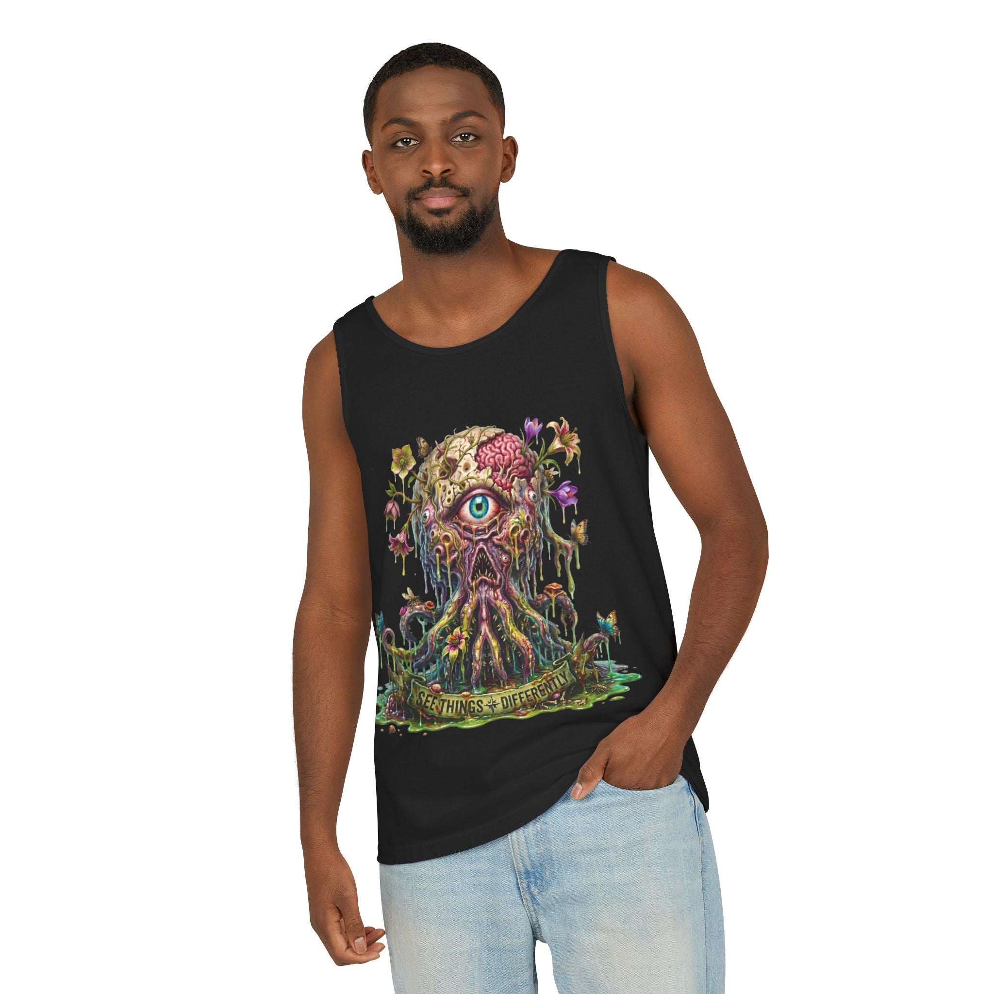 Psychedelic Cyclops Tank Top