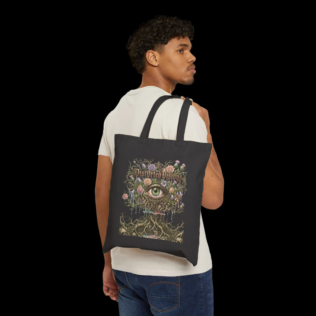 Dist0rted Eye Tote Bag