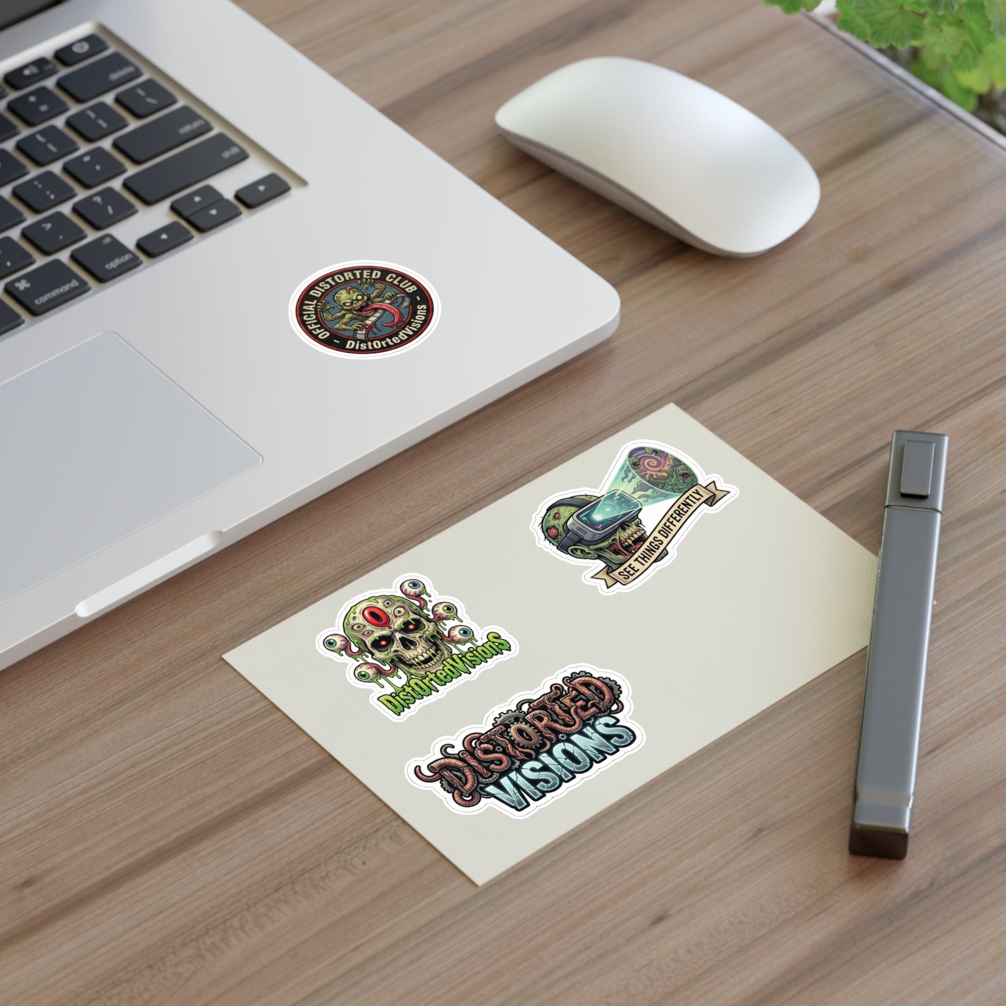 Distorted Visions Sticker Sheet