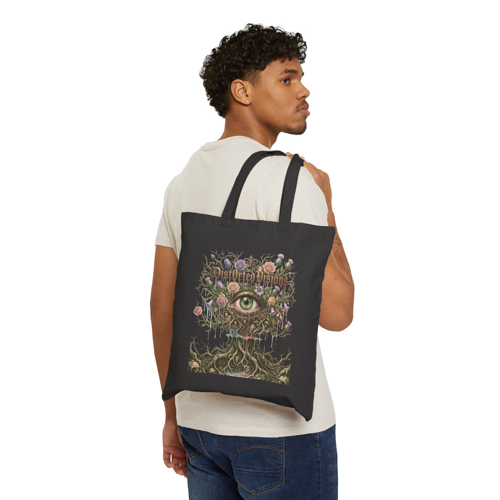 Dist0rted Eye Tote Bag