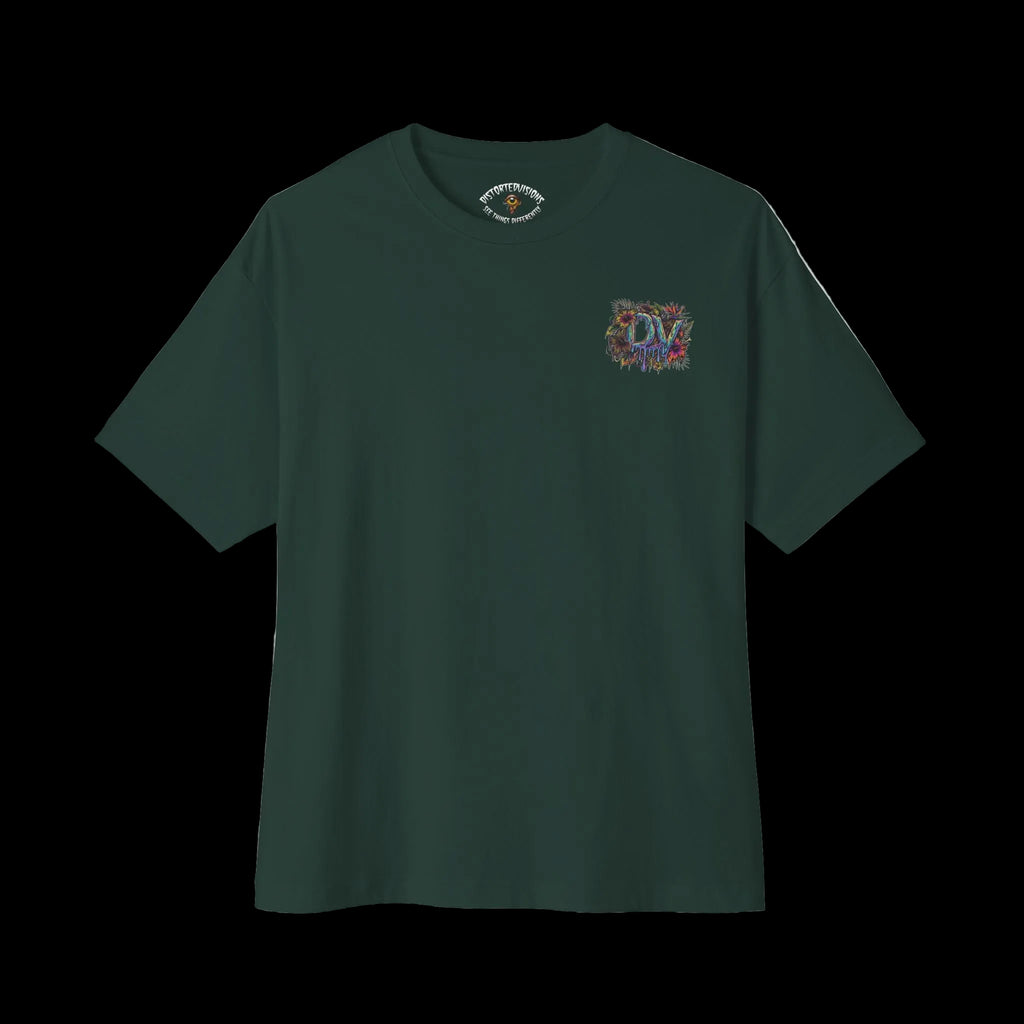 Dist0rted Floral Eye Tee