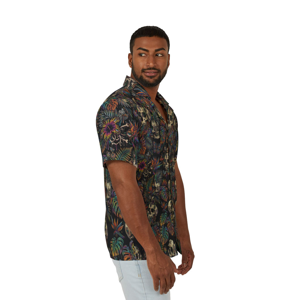 Dist0rted Skull Hawaiian Shirt