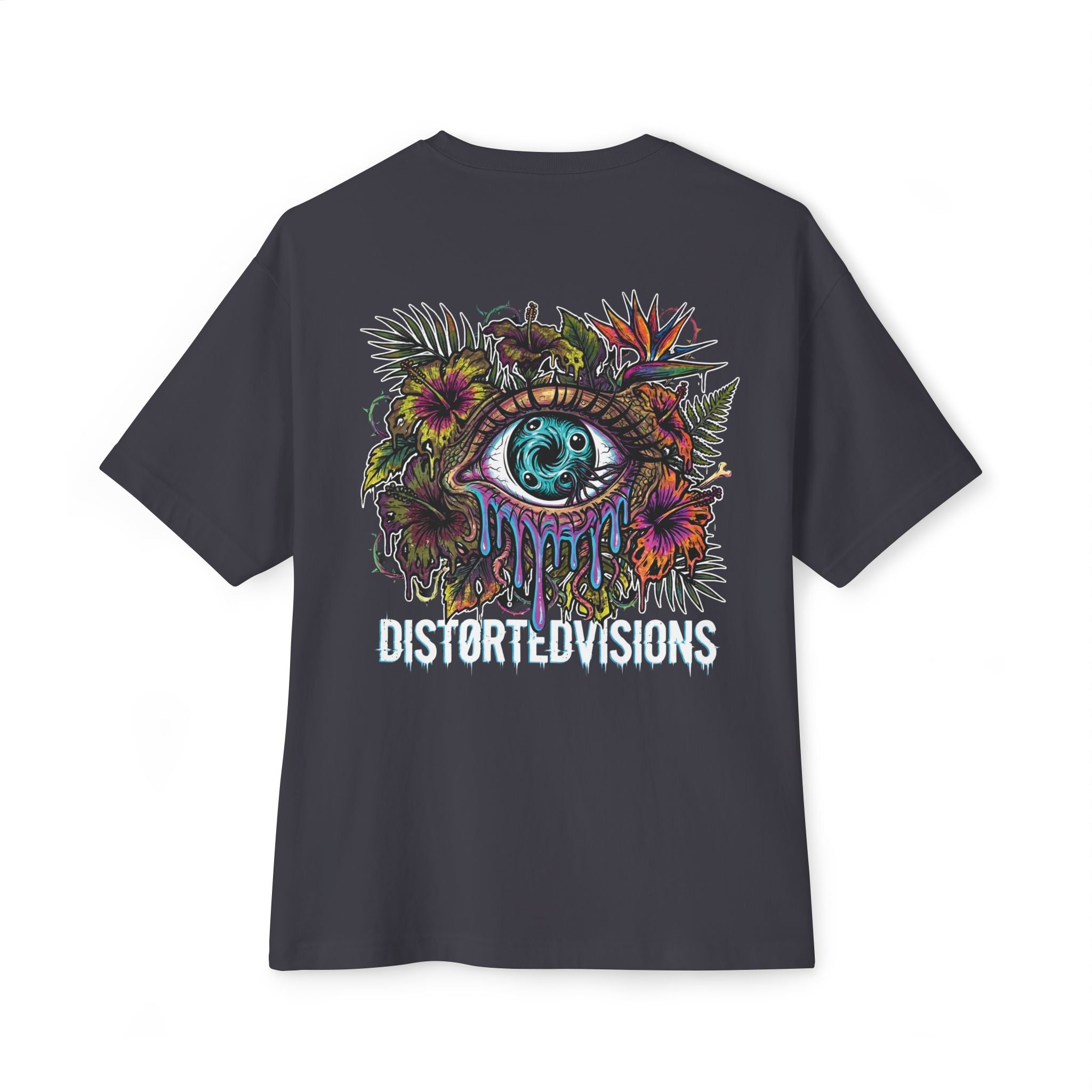 Dist0rted Floral Eye Tee