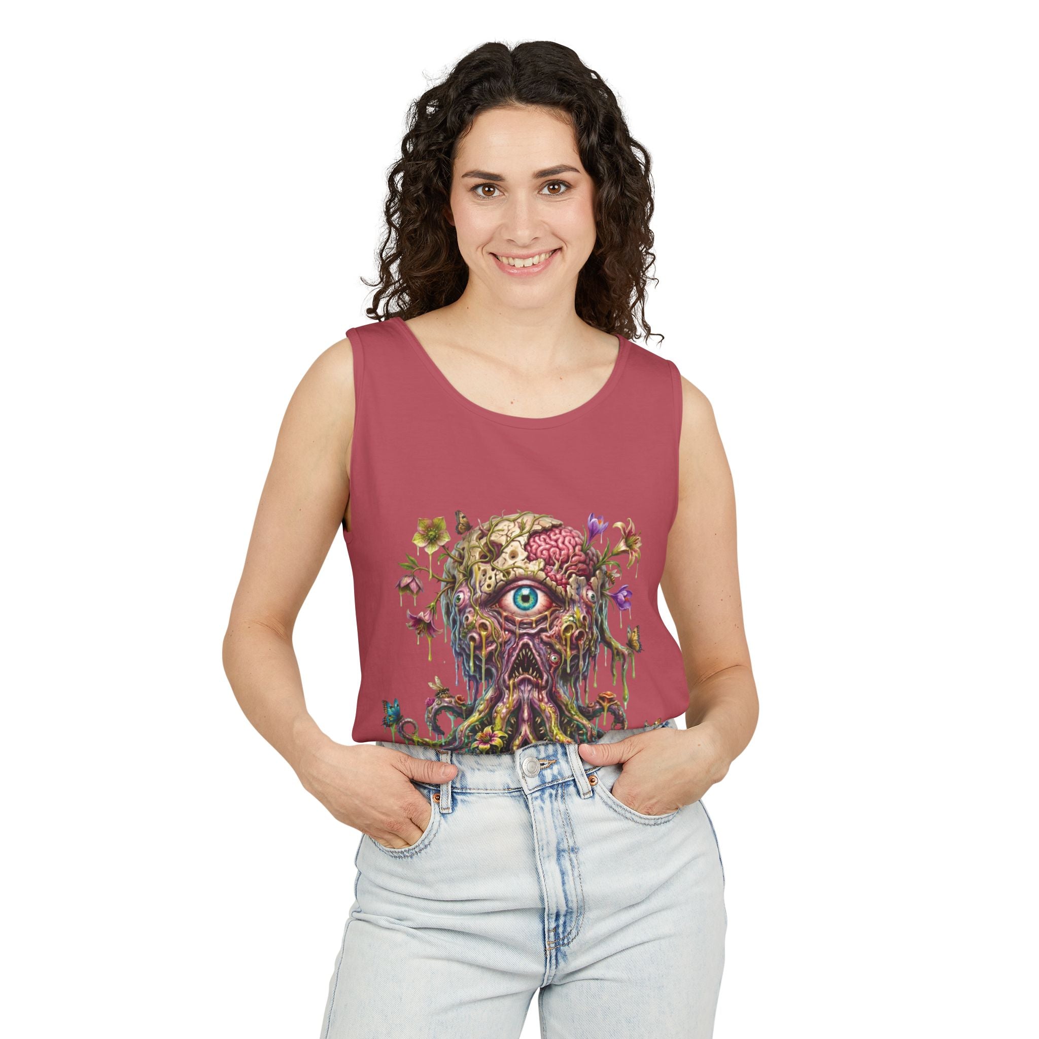 Psychedelic Cyclops Tank Top