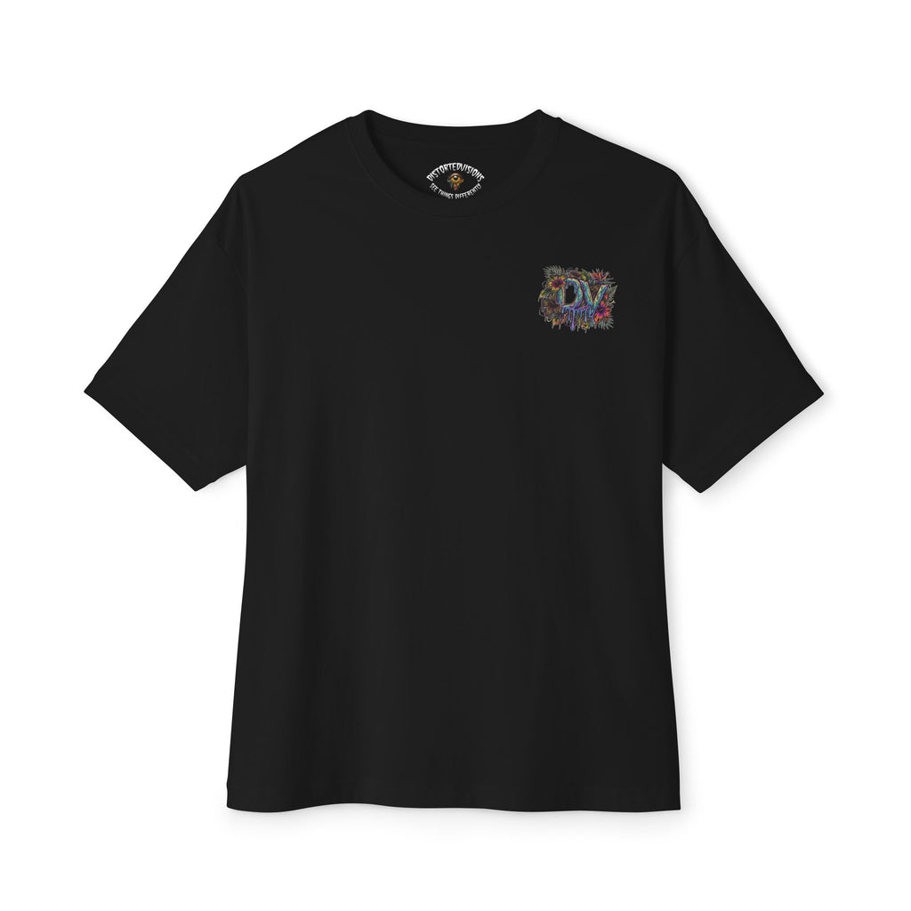 Dist0rted Floral Eye Tee