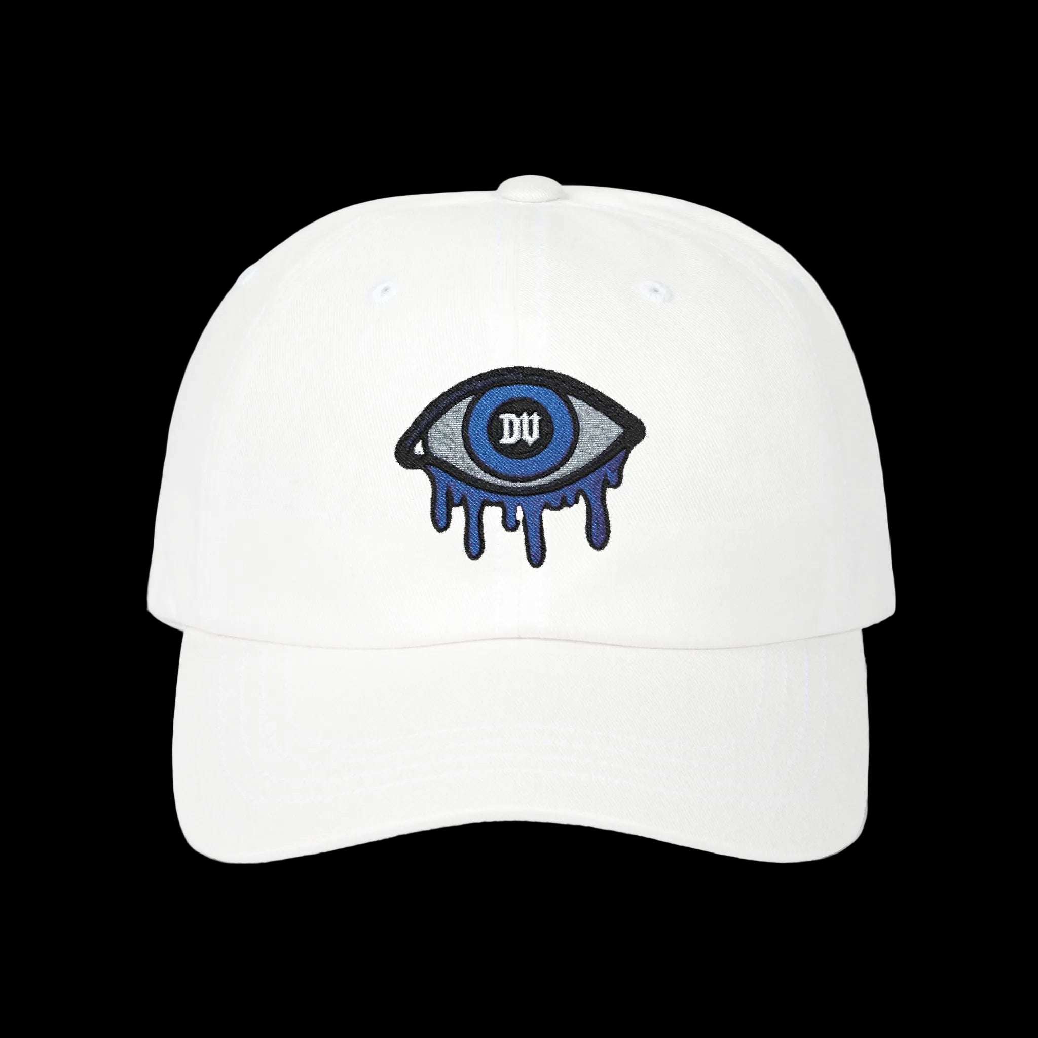 Dripping Blue Eye Dad Cap