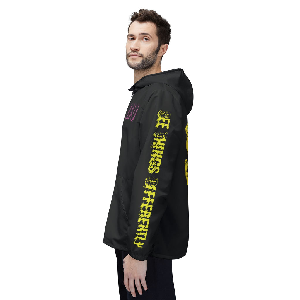 Dist0rtedVisions Artwork Windbreaker Jacket