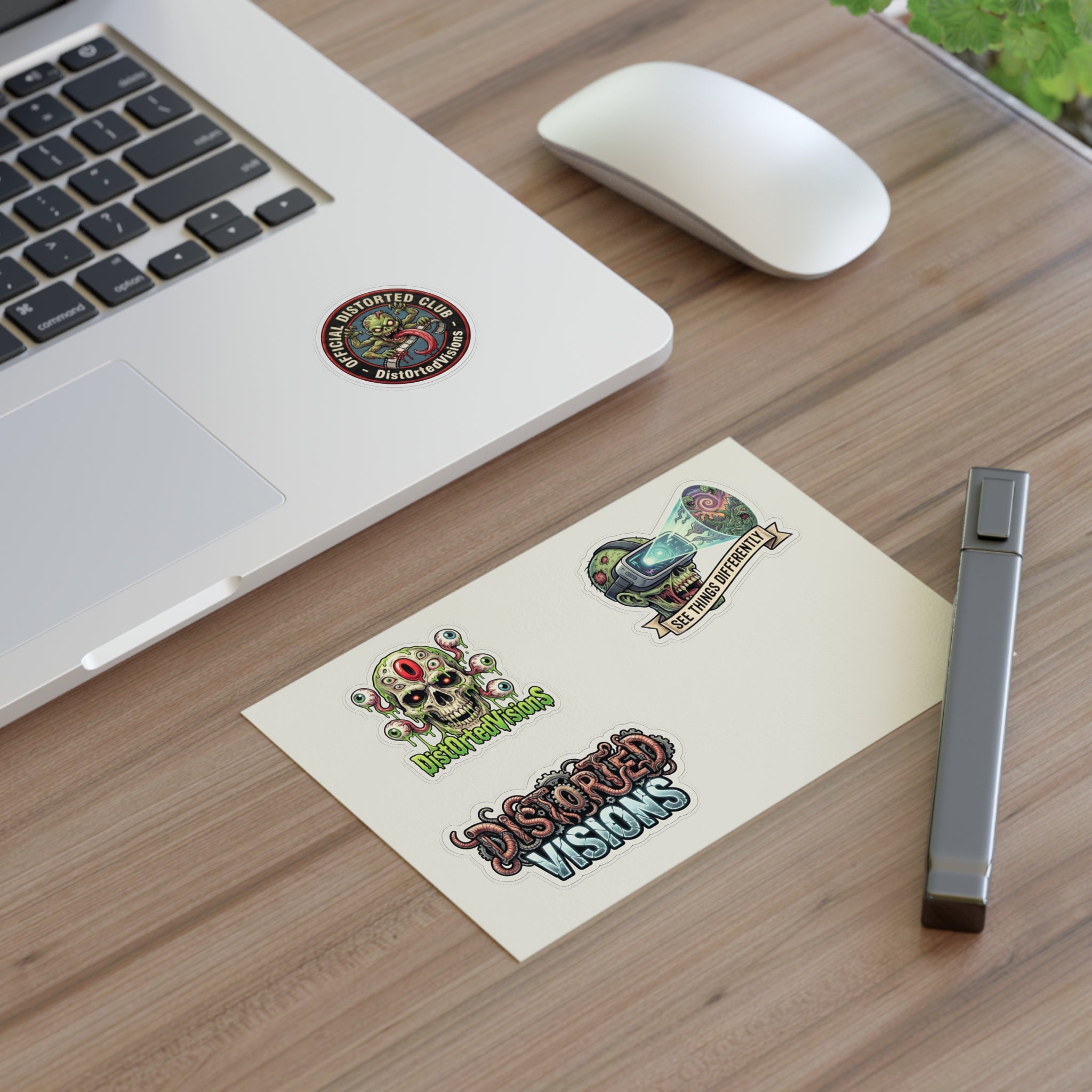 Distorted Visions Sticker Sheet
